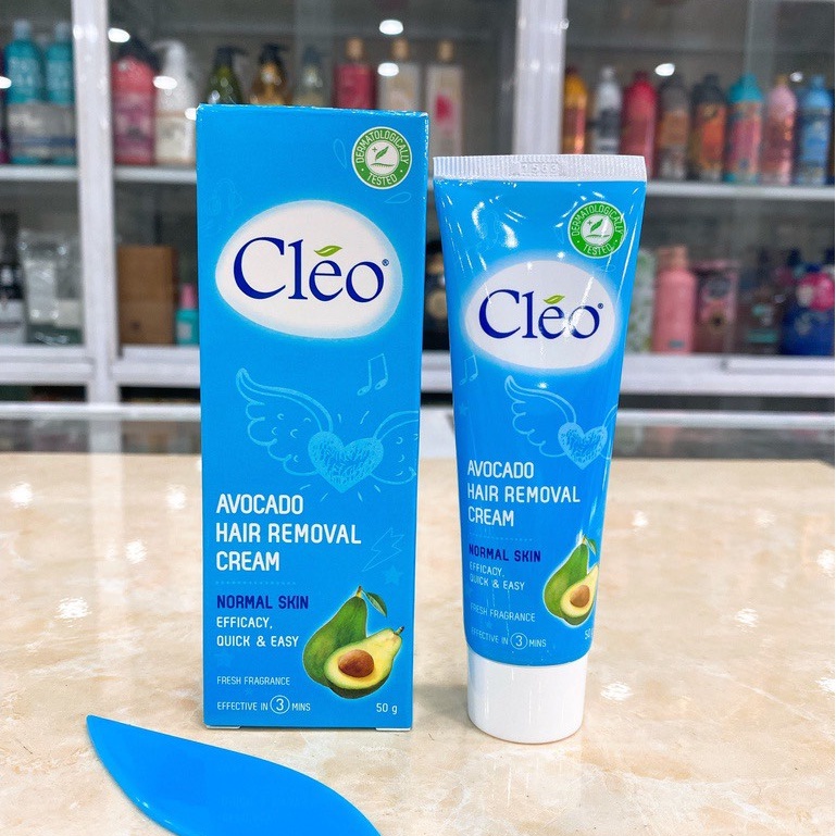 Kem Tẩy Lông Và GEL Mát Da CLEO Cho da thường và da nhạy cảm (50g)