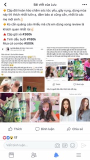 Cặp gội xả tóc
