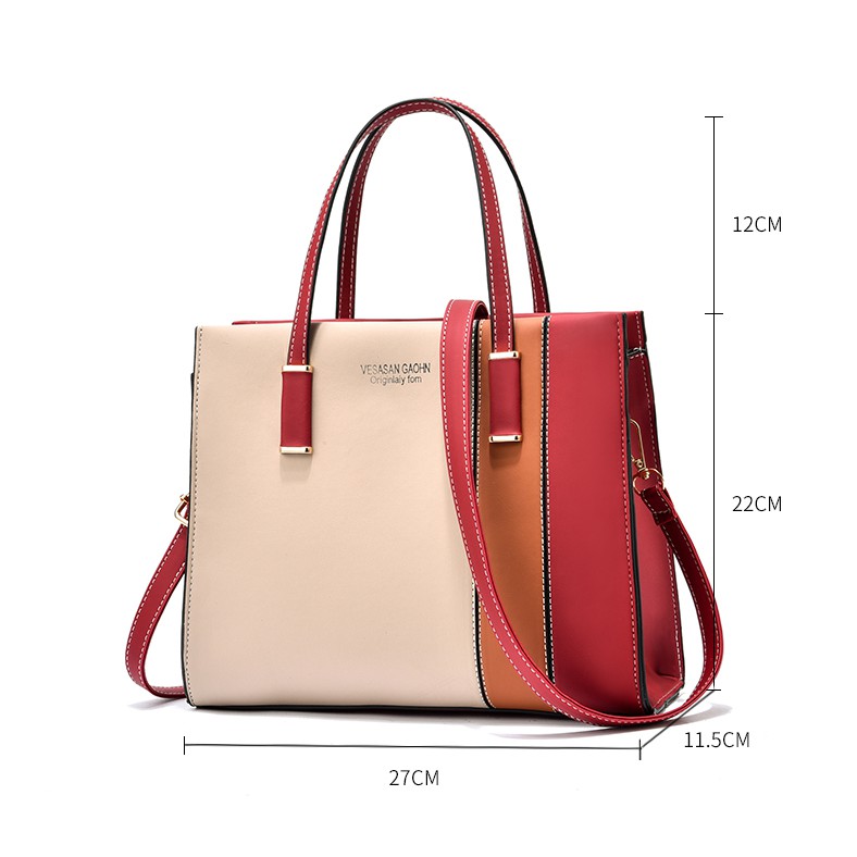 Túi xách nữ công sở bản to da mềm thời trang hàng quảng châu cao cấp LH49