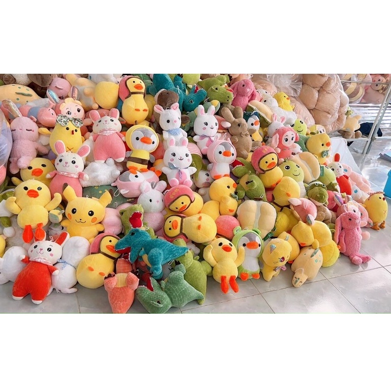 Gấu Bông Thú Nhồi Bông Cho Bé Đồng Gía Qùa Tặng Gấu Bông Sinh Nhật Gấu Gắp Thú 25cm 30cm 40cm _ Unishop