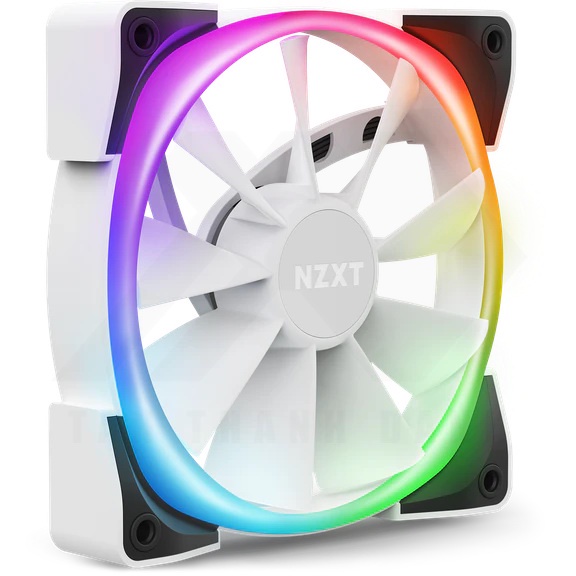 Quạt FAN NZXT AER RGB 2 SINGLE 120MM White