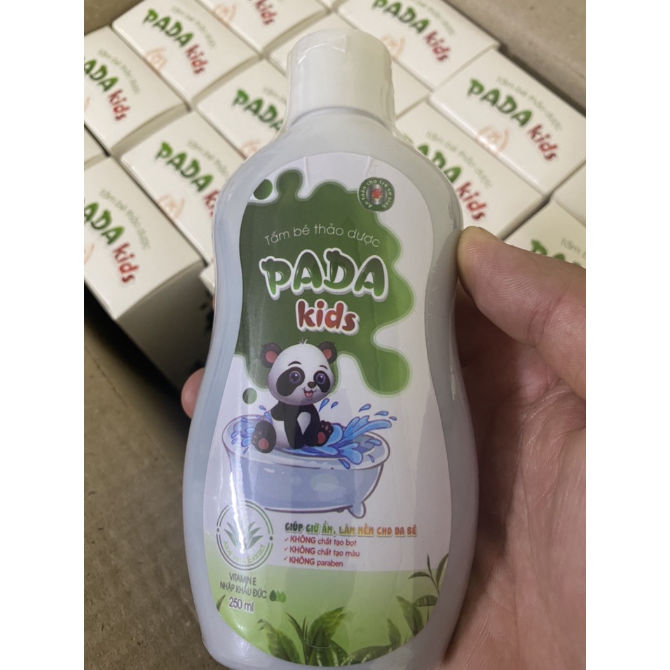 Sữa tắm Thào Dược  PADA KIDS Sữa tắm cho trẻ sơ sinh giúp làm sạch dịu nhẹ và dưỡng ẩm vượt trội không gây kích ứng