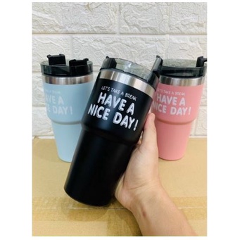 Bình Giữ Nhiệt 600ml Và 900ml, Cốc Uống Nước Inox Cao Cấp Có Nắp Đậy Và Ống Hút, Hàng Loại 1 Giữ Nhiệt 6-12 Tiếng