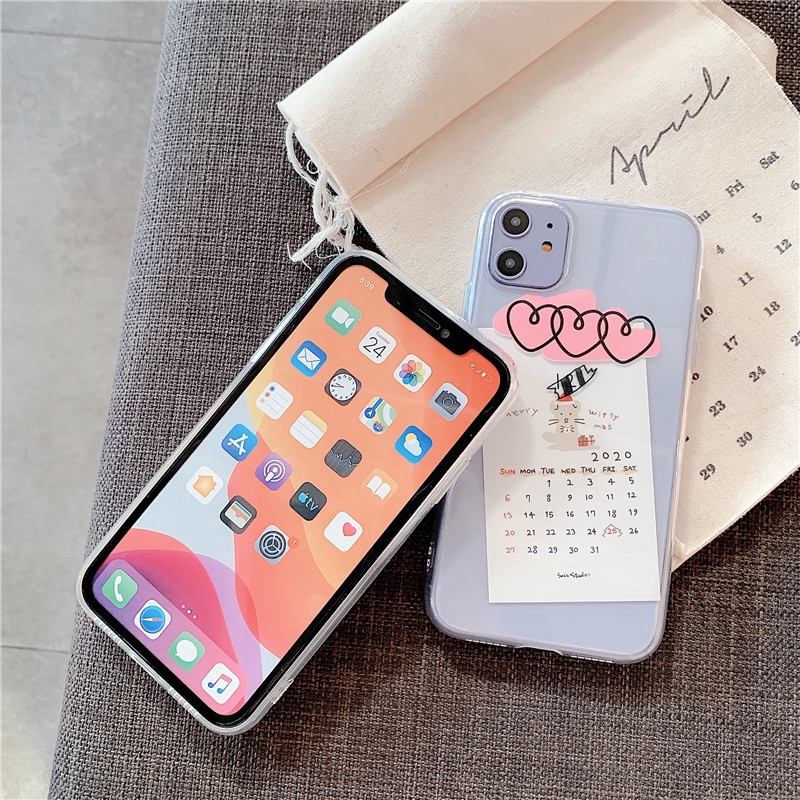 Ốp điện thoại mềm trong suốt giúp theo dõi ngày tháng dành cho Iphone 11 11pro 11proMax 6 6plus 7 8 7plus 8plus XR XS | BigBuy360 - bigbuy360.vn