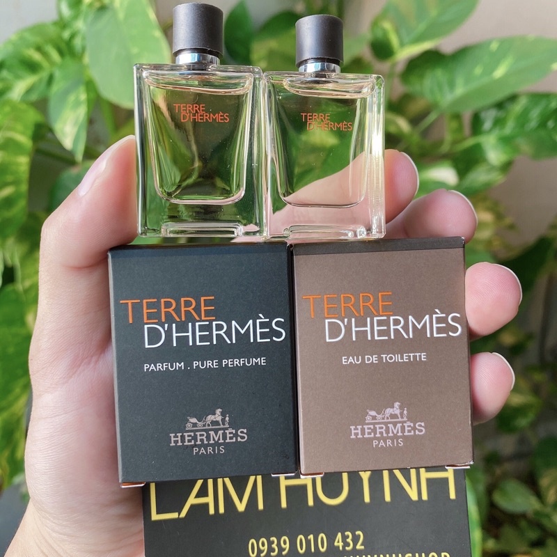 Nước hoa mini TERRE D'HERMES 5ml - 12,5ml