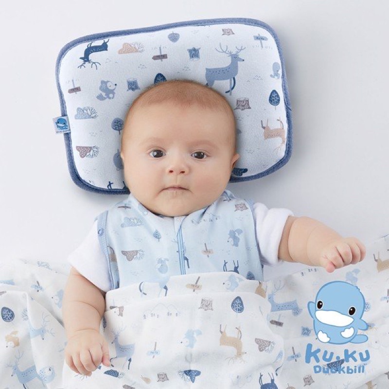 Gối cho bé KUKU KU2091 size 26x19cm