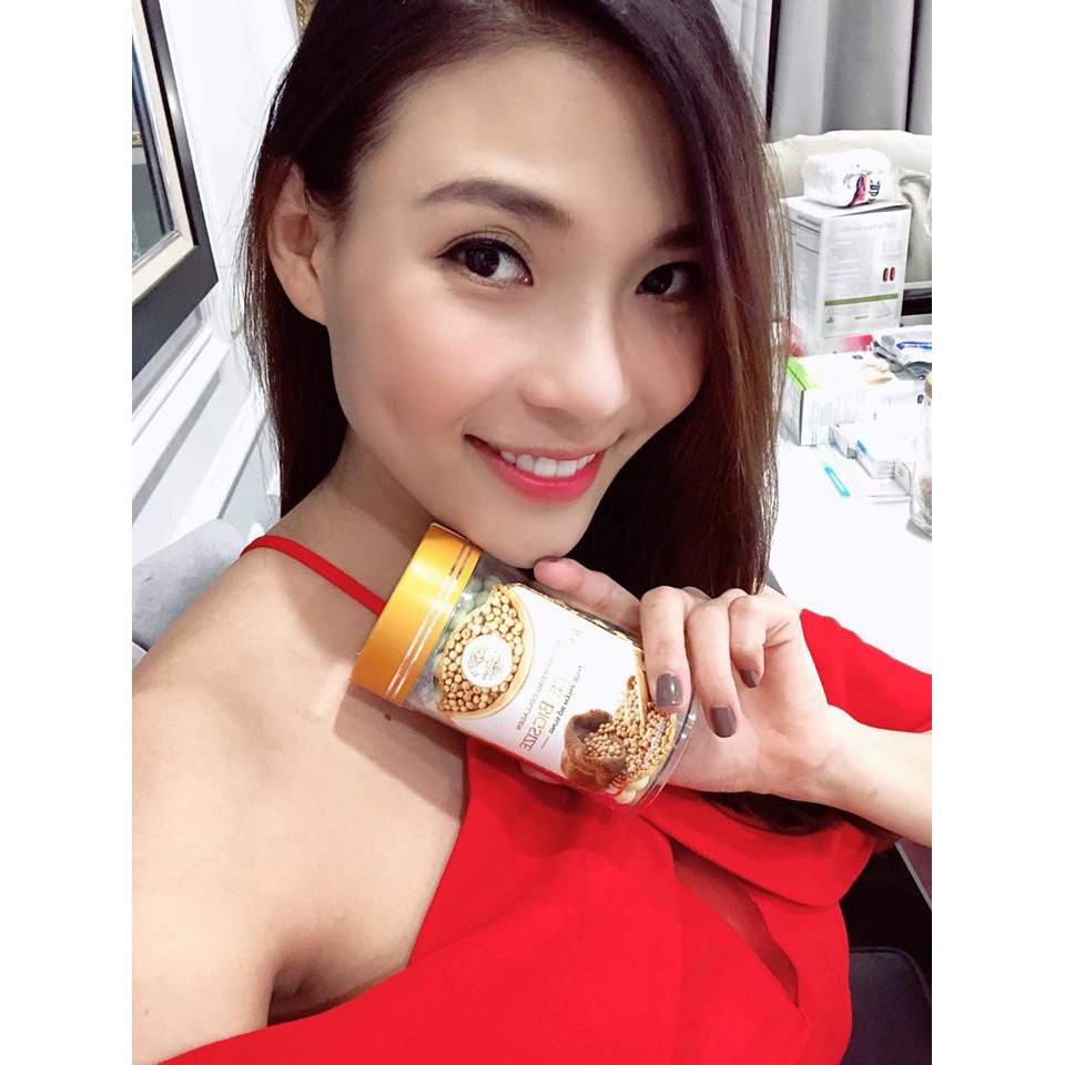 [TẶNG TÚI GIẤY MOCHA] Kẹo Mầm Đậu Nành Collagen Mocha tăng vòng 1 - KÈM PHIẾU BẢO HÀNH