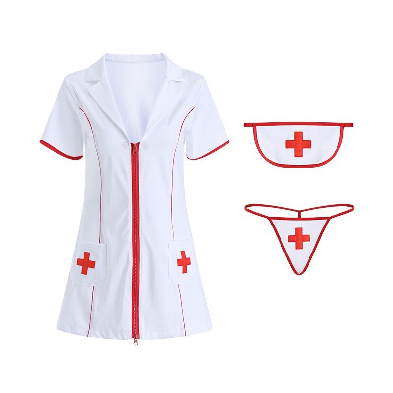 Đồ ngủ Cosplay y tá, đồ ngủ sexy ST06 | BigBuy360 - bigbuy360.vn