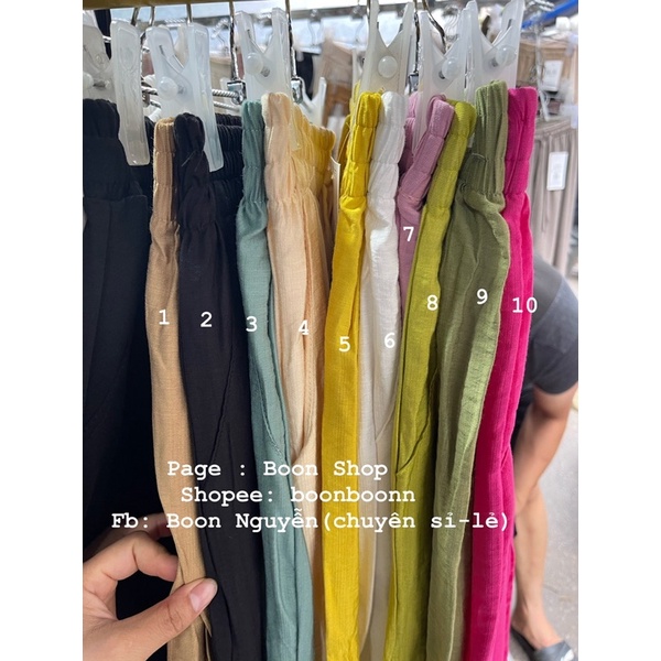 QUẦN ĐŨI XUÔNG CẠP CHUN NHIỀU MÀU HÓT MS14882 (C4-2)