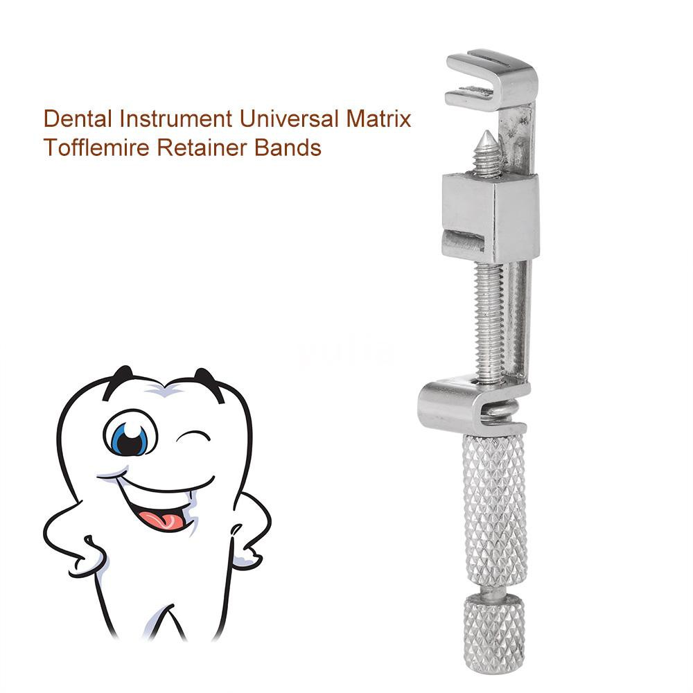 YULA Dental Instrument Universal Matrix Tofflemire Retainer Bands Dental Orthodontic Braces