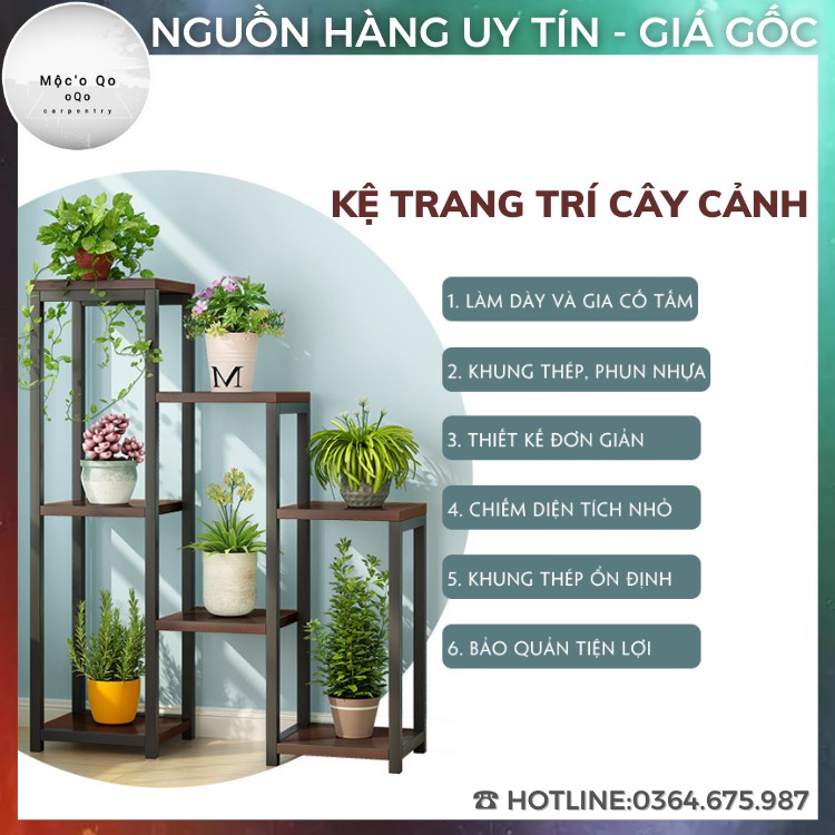 Kệ để chậu hoa,cây cảnh [HÀNG CAO CẤP] Giá để chậu cây - Kệ Decor,kệ hoa [HÀNG LOẠI 1]