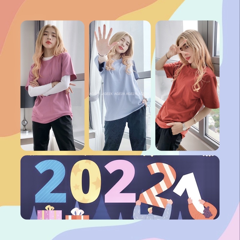 (Ảnh thật) COMBO 3 ÁO THUN CHÍNH HÀNG AGE2X