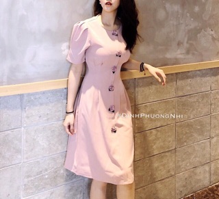 Đầm hoa 3D sang chảnh