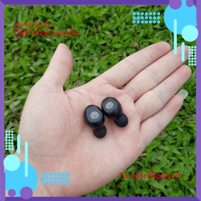 Tai Nghe Bluetooth Không Dây Amoi F9 Nút Cảm Ứng Kiêm Pin Sạc Dự Phòng bobstore01 | BigBuy360 - bigbuy360.vn