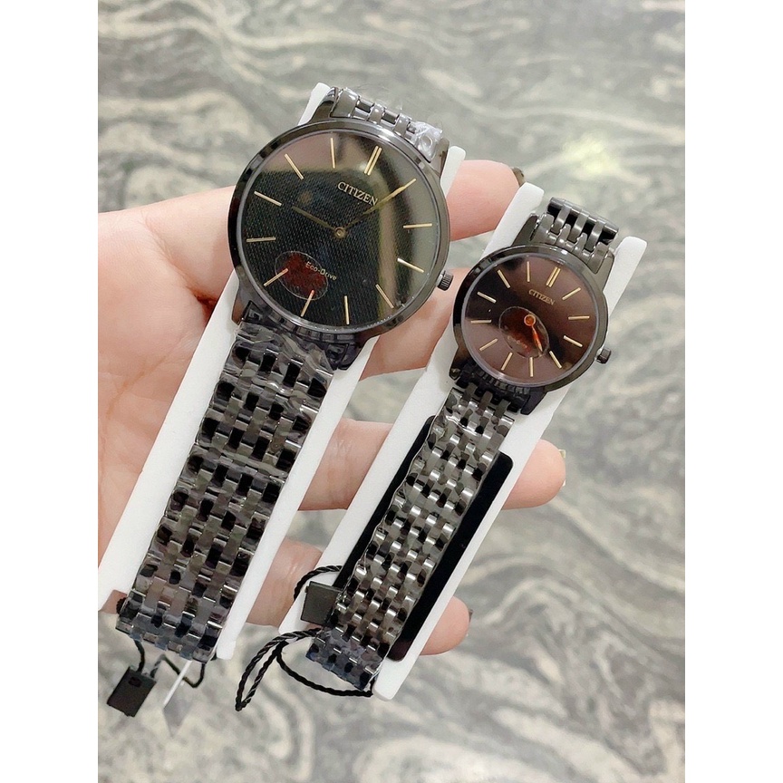 Đồng Hồ Nam Nữ (Cặp Đôi) Citizen , Dây Thép , Size 30/40mm