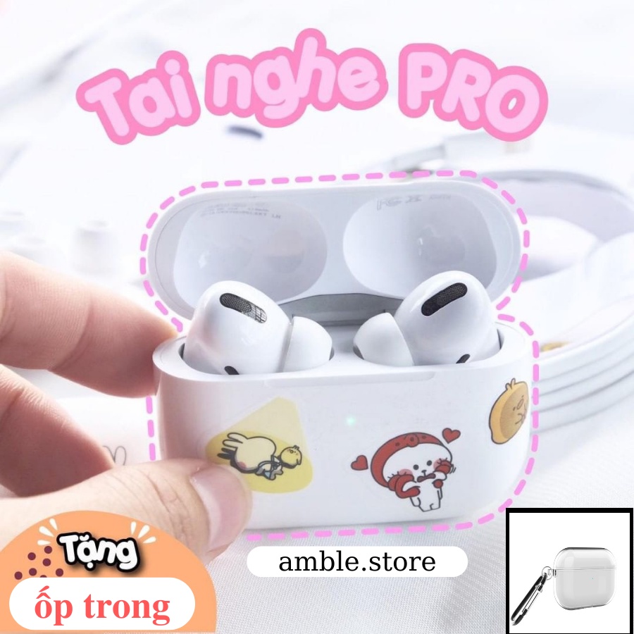 Tai Nghe Bluetooth ADR PRO Tặng Kèm Case Bản Cao Cấp, Tai Nghe Không Dây Chạm Cảm Ứng Định Vị Đổi Tên Pin Lâu