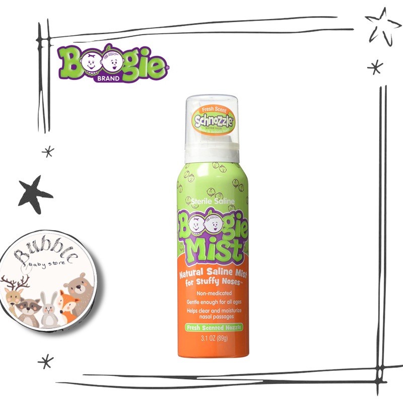 Xịt mũi vô trùng Boogie Mist