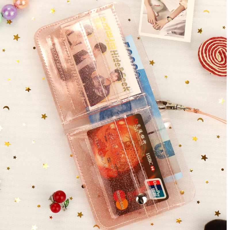 Bao đựng thẻ ảnh phong cách dành cho nhám nhạc KPOP BTS BLACKPINK EXO làm từ nhựa PVC trong suốt