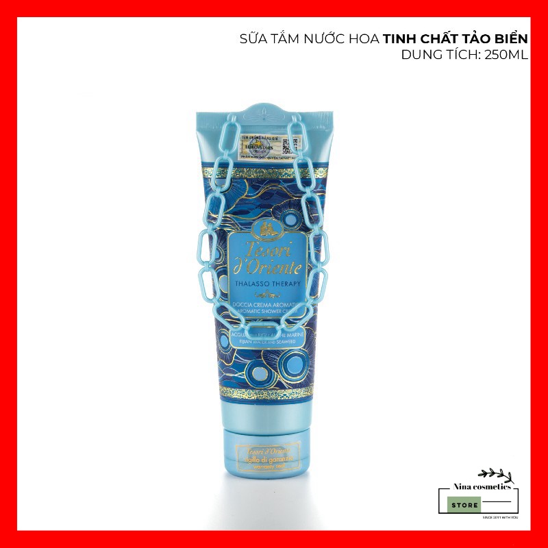 Sữa Tắm Xích Nước Hoa Tesori Dạng Tuýp 250ml