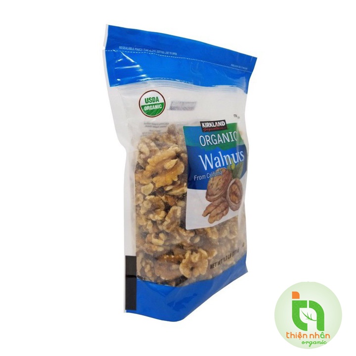 Date T12.2023 - Hạt óc chó hữu cơ Kirkland Organic 771g