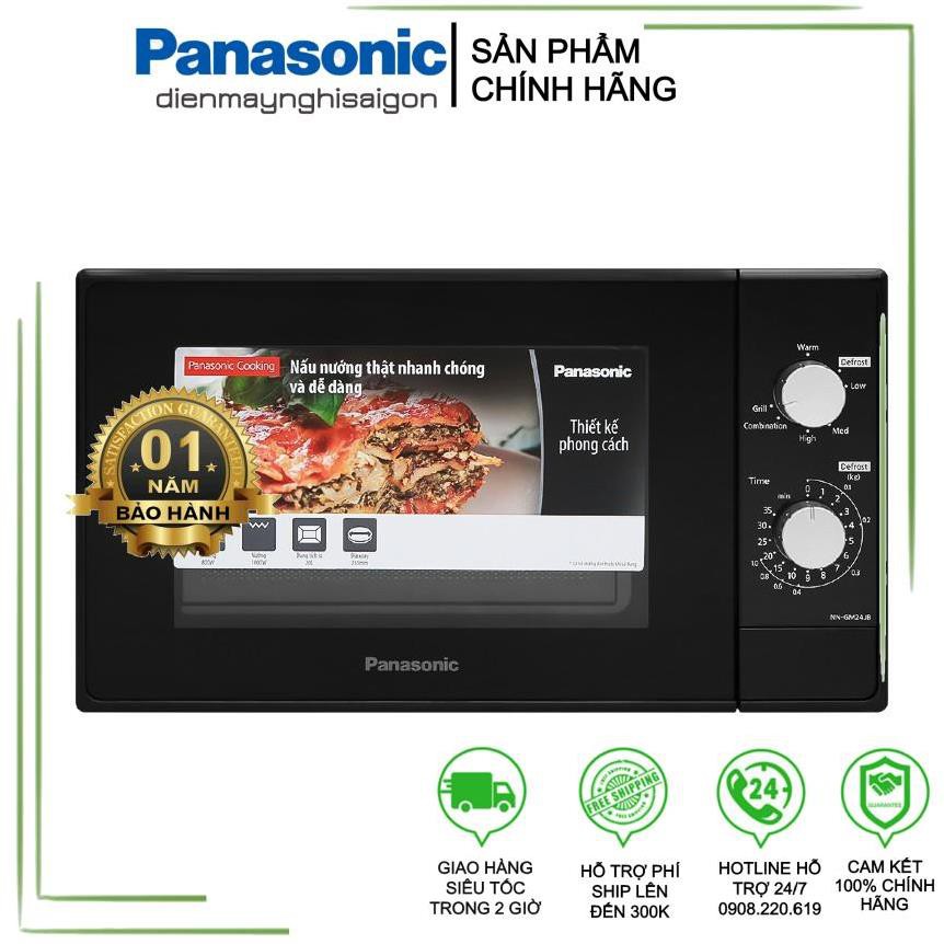 [Chính hãng - Bảo hành 1 năm] Lò Vi Sóng cơ Panasonic PALM-NN-GM24JBYUE (Có Nướng)