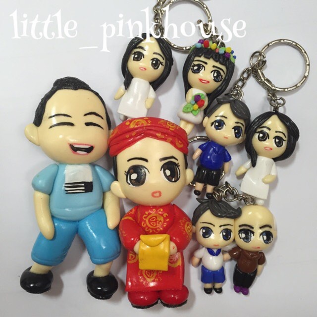 Tượng đất sét chibi