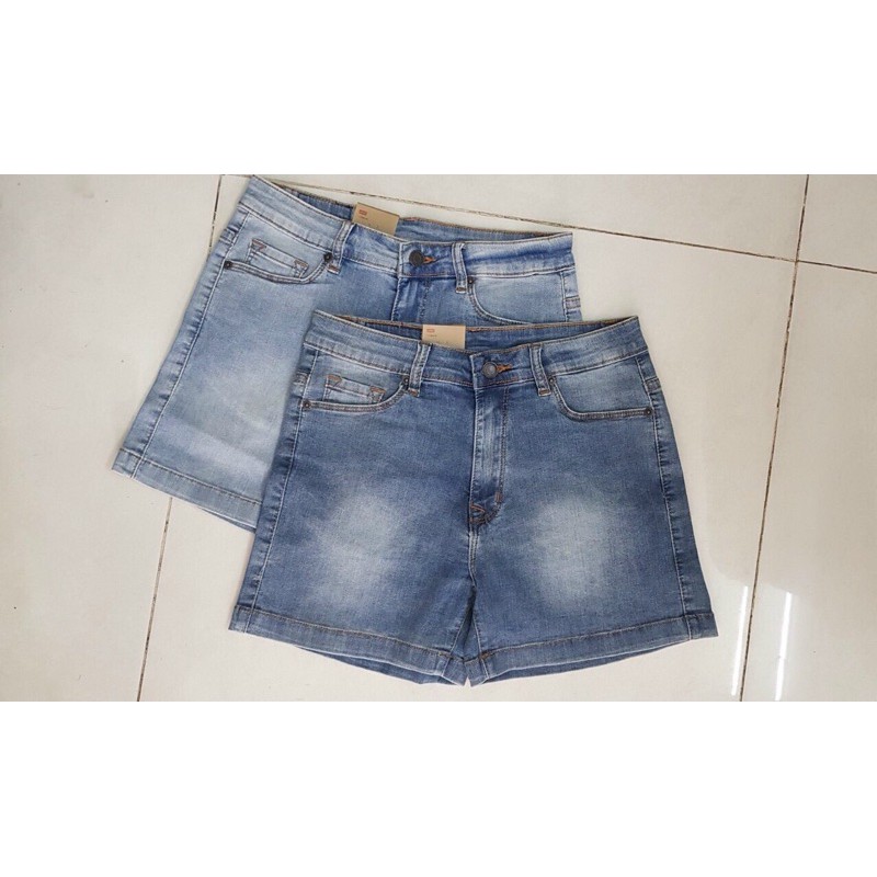 QUẦN SHORT JEANS NỮ LƯNG CAO MẶC THOẢI, MÁI ạ