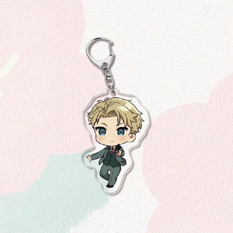 Móc Khóa Nhựa Acrylic Hình Nhân Vật Anime Yor Loid Anya