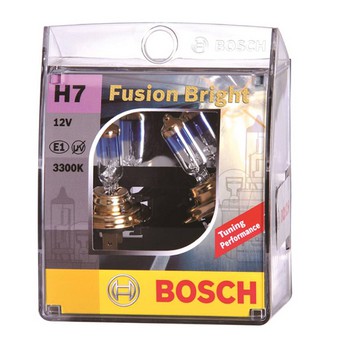 Bóng đèn halogen Bosch - Fusion Bright ( H1 + H3 +  H7 ) tăng sáng 50%