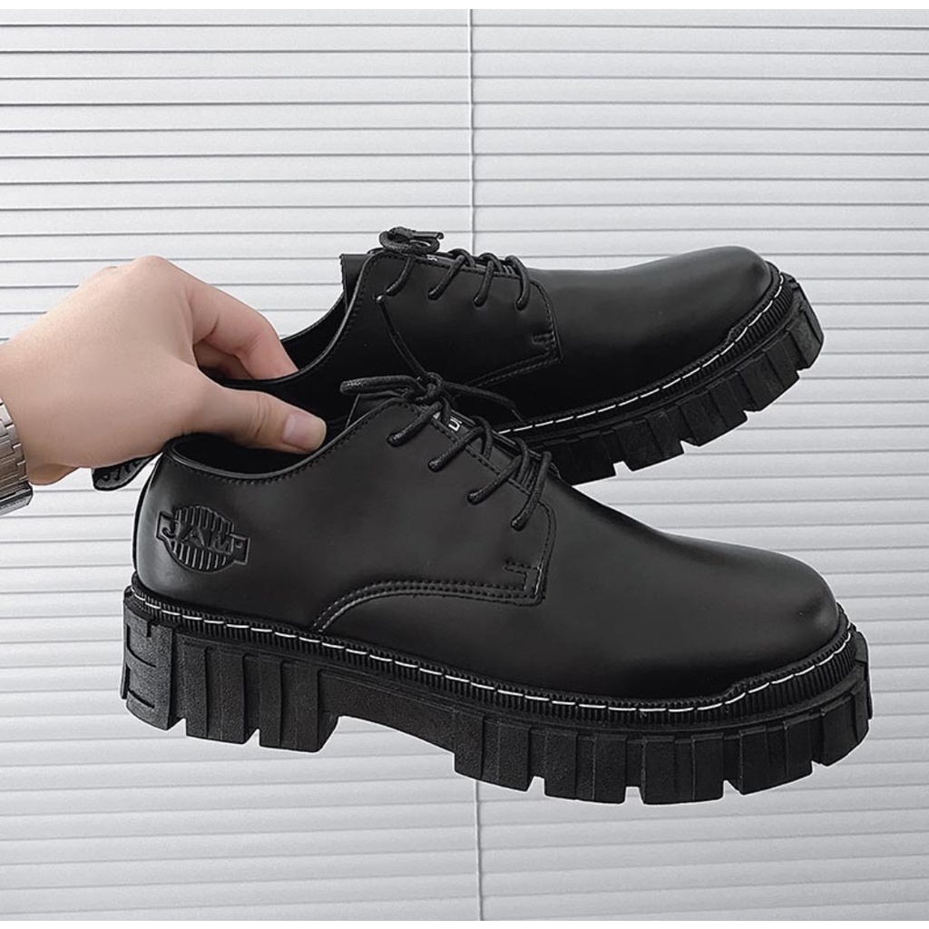 (VIDEO THẬT HÀNG TUYỂN CHỌN)  Giày Bốt dr martens JAM thấp cổ tăng chiều cao 6 cm | BigBuy360 - bigbuy360.vn