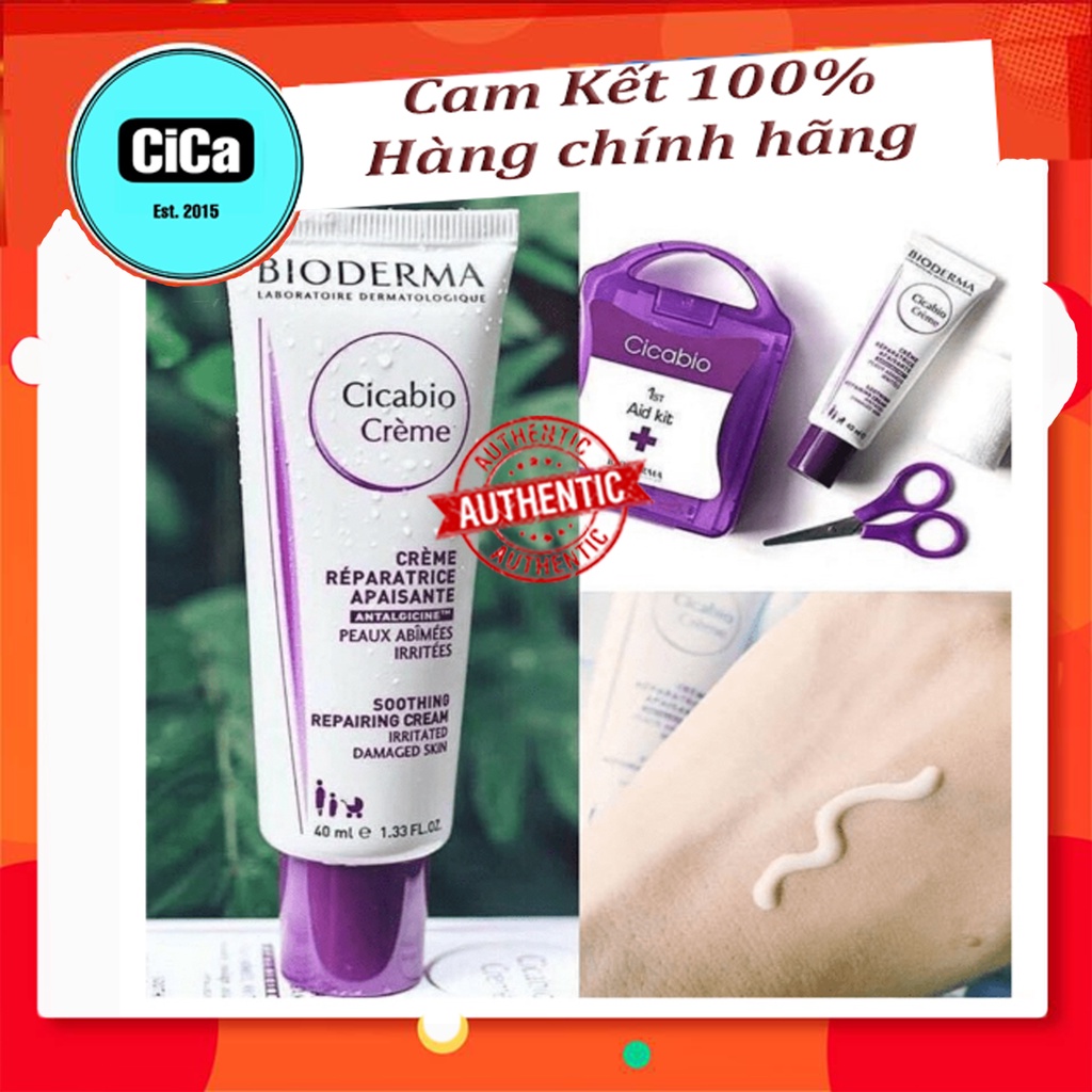 Kem dưỡng ẩm và phục hồi Cicabio cream (Bio tím) - 40ml