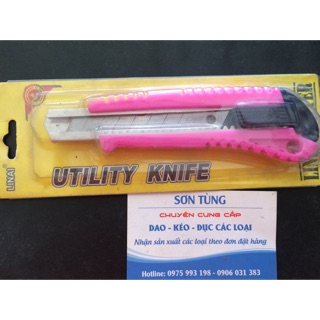 Dao trổ, dao rọc giấy lưỡi to, cắt giấy