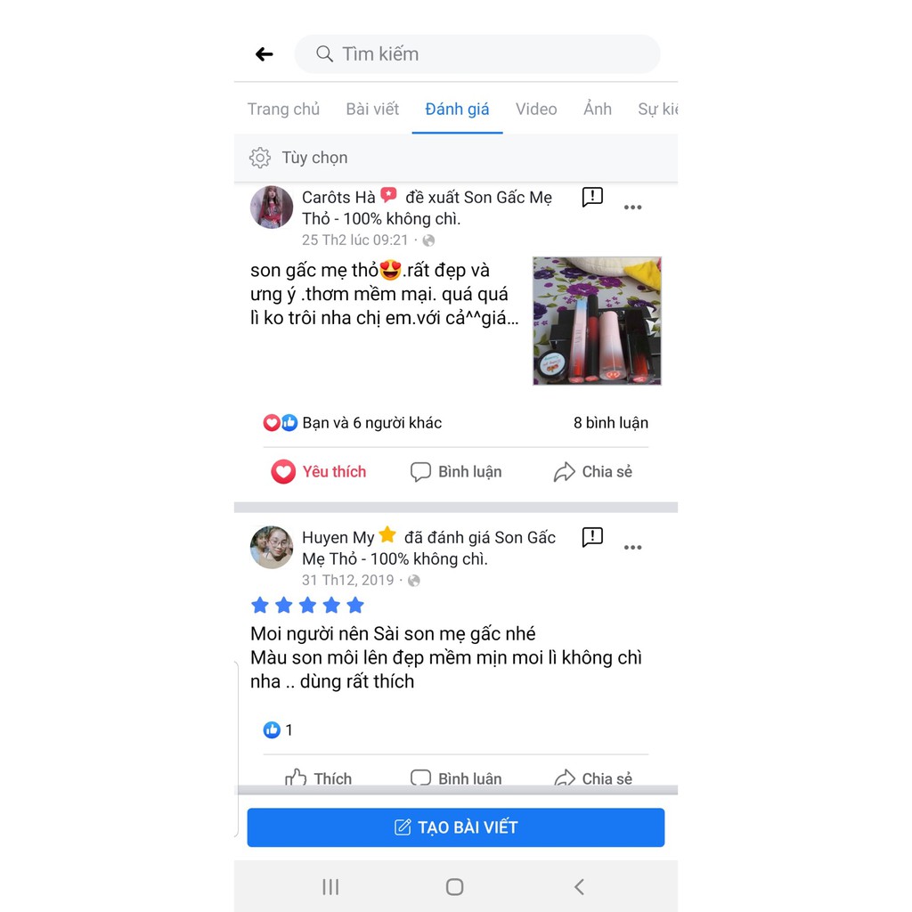 - Son Kem Không Chì - Son Handmade SNOWY Natural - Kháng Nước