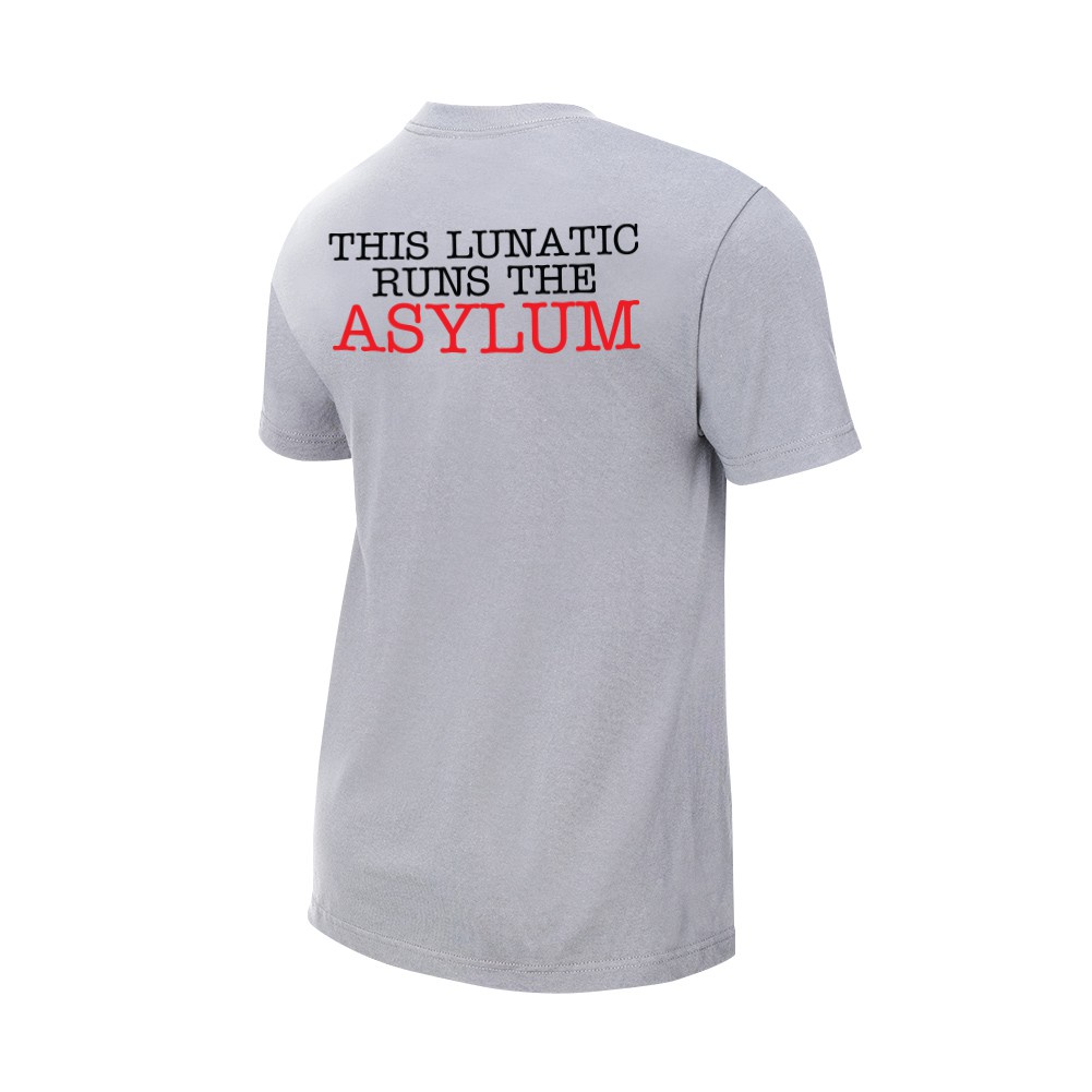 Áo Thun WWE Dean Ambrose "This Lunatic Runs The Asylum"