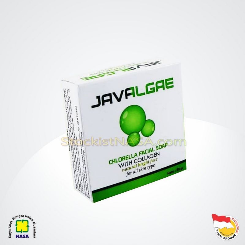 NASA (Hàng Mới Về) Xà Phòng Collagen Làm Sạch Sâu Trị Mụn Cho Da Mặt Javalgae