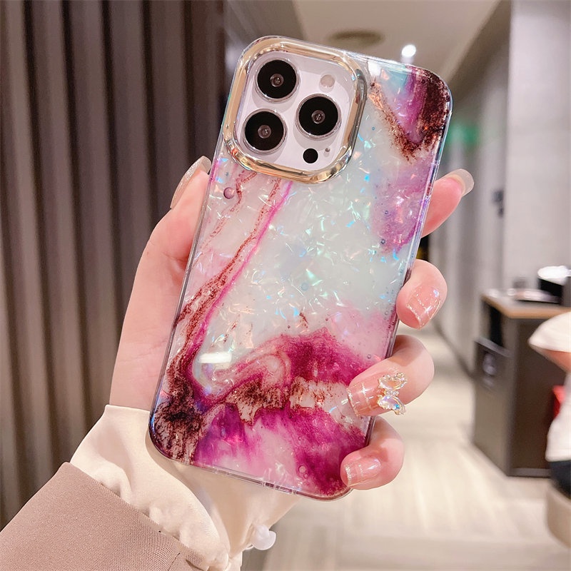 Ốp điện thoại TPU silicon mềm mặt đá hoa cương sang trọng thích hợp cho iPhone 13 Pro Max X Xr Xs 11 12 Pro Max