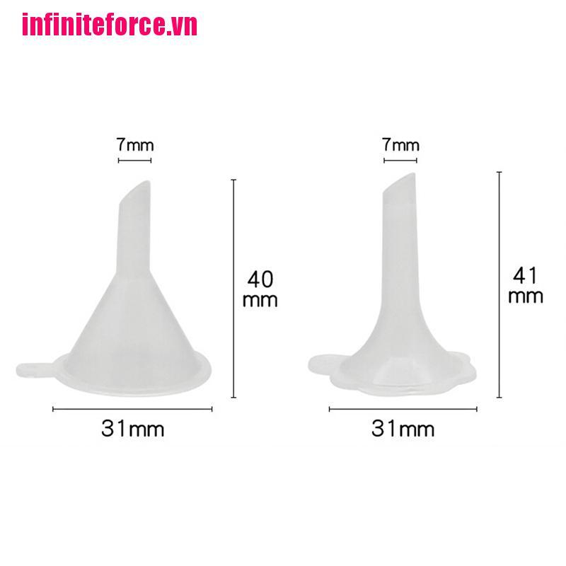 (Hàng Mới Về) Set 2 Phễu Nhựa Mini Rót Tinh Dầu / Nước Hoa Tiện Lợi