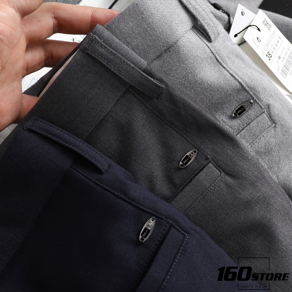 Quần âu màu đen, ống côn, dáng Hàn | BigBuy360 - bigbuy360.vn