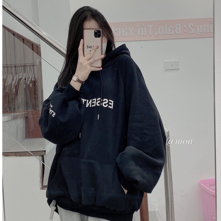 210685 Áo hoodie nỉ bông chữ - áo hoodie nam nữ - áo hoodie nỉ bông oversize form rộng chùm mông | BigBuy360 - bigbuy360.vn