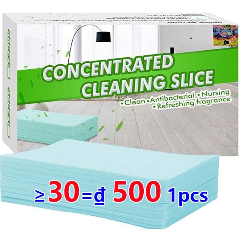 Set 30 Miếng Vải Lau Sàn Nhà Đa Dụng Chất Lượng Cao