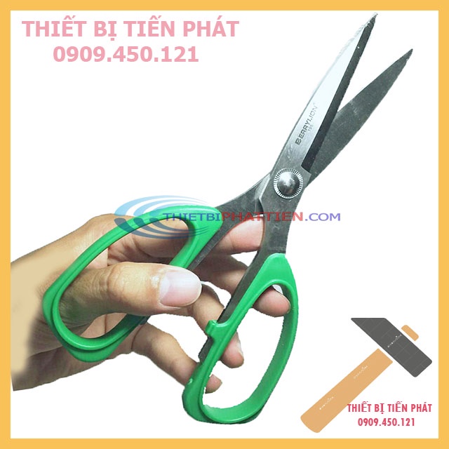 Kéo Berrylion Dài 20cm Đa Năng Bằng Thép Không Gỉ An Toàn (Chính Hãng)