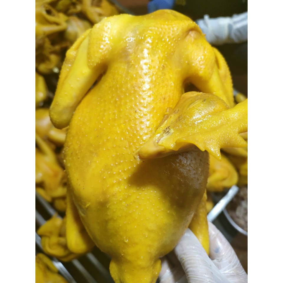 Gà ủ muối hoa tiêu nguyên con 1,2kg Chỉ Giao TPHCM