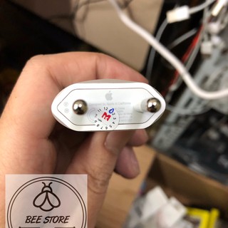 [Hàng Chính Hãng] Củ Sạc Dẹt iPhone Zin Bóc Máy - Bảo Hành 1 Năm