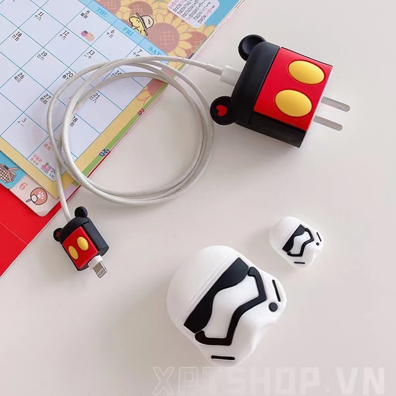 Đầu Bọc Bảo Vệ Dây Cáp Sạc Iphone Bằng Silicone 18W/20W