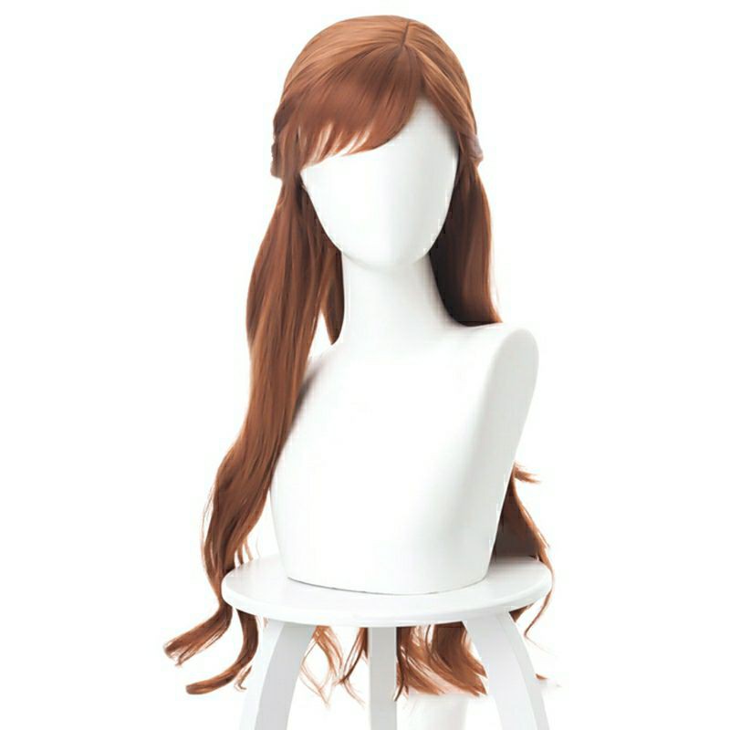 [sẵn] Wig/tóc giả teen/lolita/cosplay Anna màu nâu thả tóc - Frozen: Nữ hoàng băng giá [Miu Cosplay]