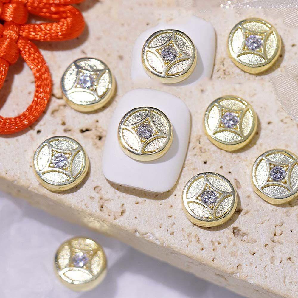 OCEANMAP Hạt Kim Sa 3D Lấp Lánh Đính Móng Nghệ Thuật