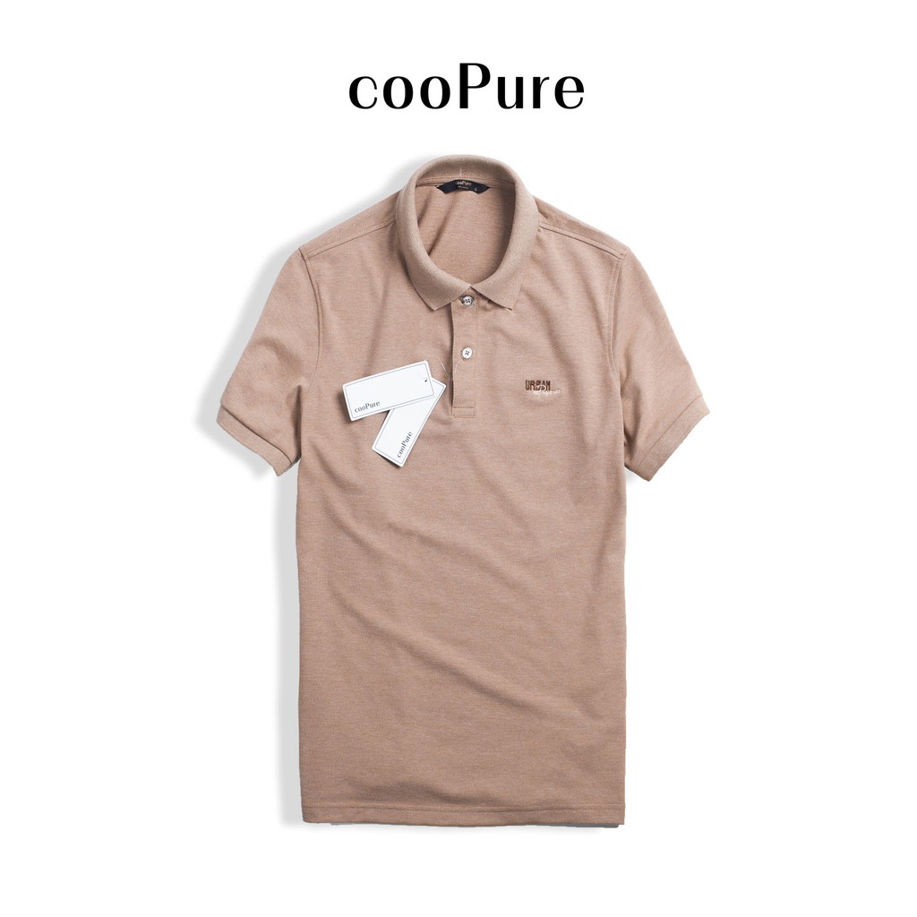 Áo thun polo nam cooPure vải cotton mix sợi elastin, thiết kế hiện đại NO.1404 (4 màu)