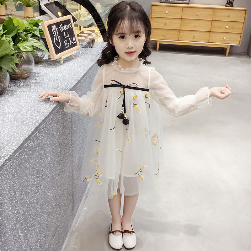 Fashionable Princess Dress Spring Autumn 2021 For Girls