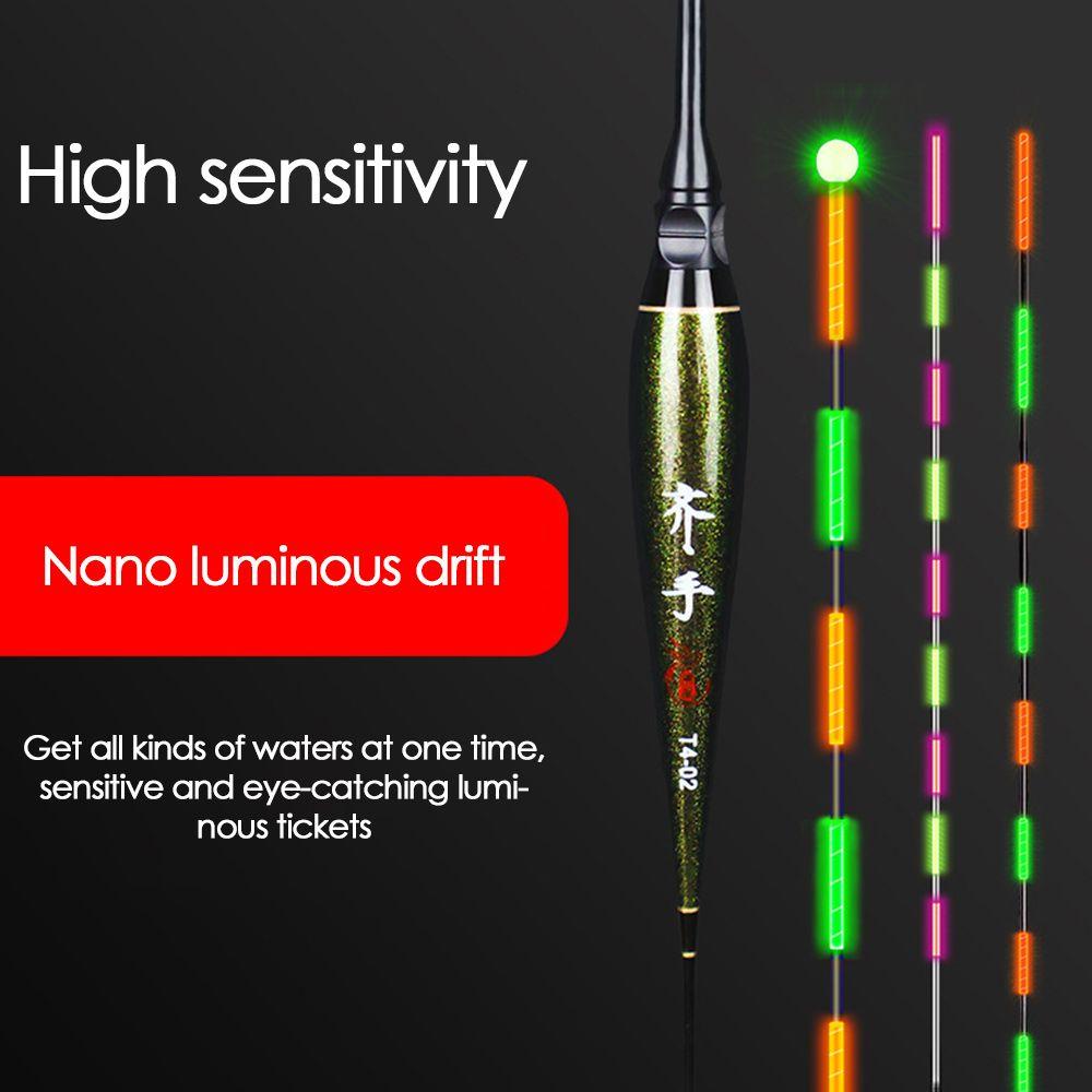 MAYSHOW Rocky Phao Nổi Câu Cá Hình Tam Giác Có Đèn LED