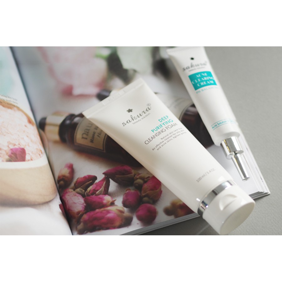 Bộ đôi đặc trị mụn tận gốc Sakura